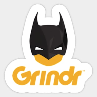 Grindr Bat Logo Sticker